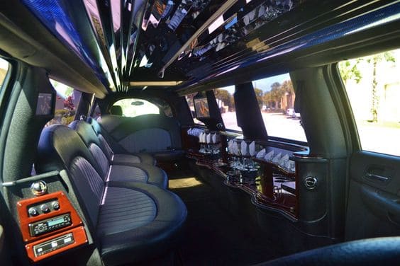 San Diego Escalade Limos Interior